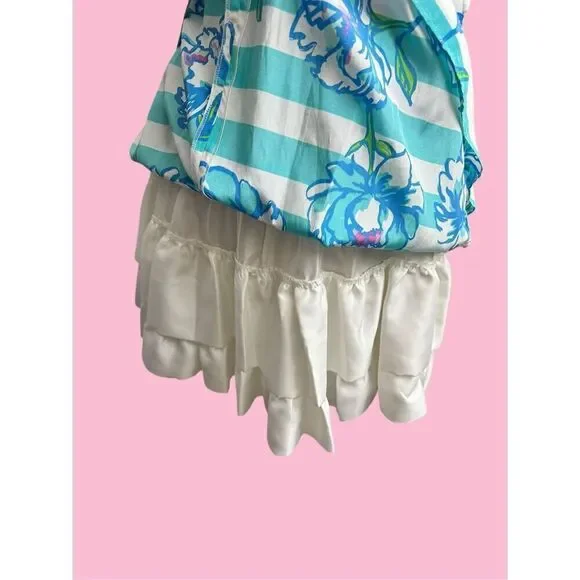 Lilly Pulitzer Langley Embellished Silk Dress / SZ: 4 / EUC - Picture 5 of 7